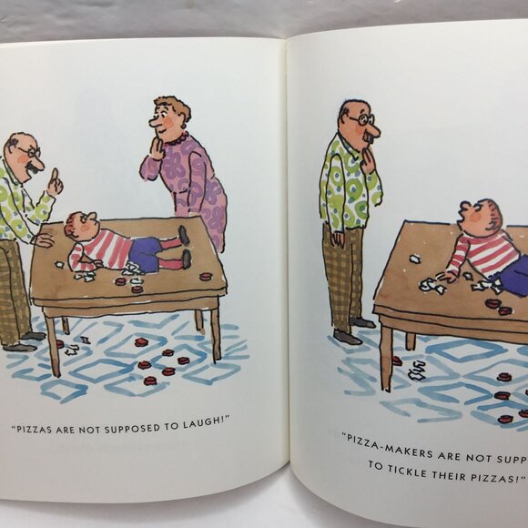 Vintage Lot 3 Kids Picture Books Curious George Pete's A Pizza Mop Top Haircut - Picture 16 of 16